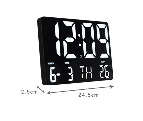 11 Inch USB Powered Digital Clock With Date & Temprature disaplay (Pro# THM313)