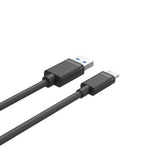 1m USB 3.1 USB-C Male to USB-A Male Cable.