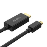 UNITEK 2M Mini DisplayPort Male to to HDMI Male Adapter Cable.