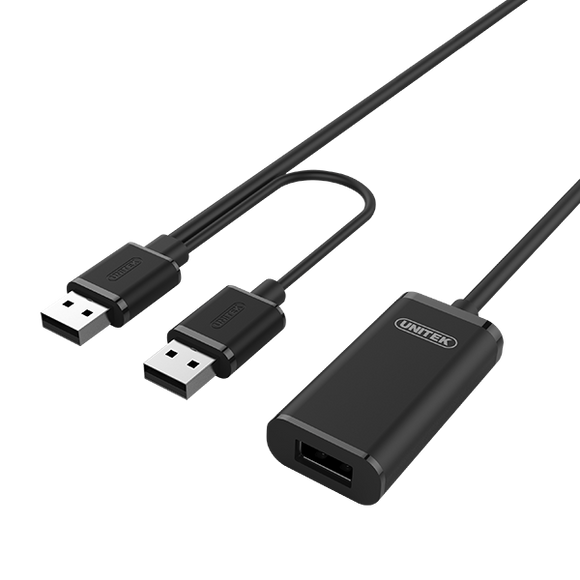 UNITEK 10m USB 2.0 Active Extension Cable.