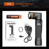 NICRON B70 800LM Rechargeable LED Torch (Pro# TOR700)