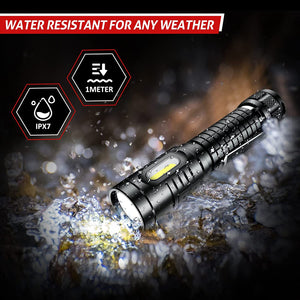 Axefury A7 1300 Lumen Rechargeable Torch (Pro# TOR073)