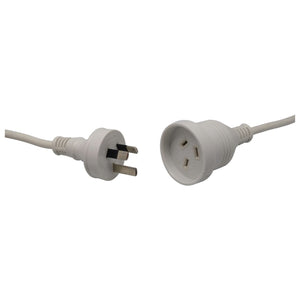 2m White Mains Extension Cable (Pro# PS4122)