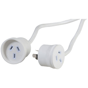 1m White Piggyback Plug Extension Cable (Pro# PS4153)