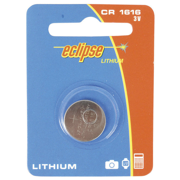 CR1616 3V Lithium Button Battery