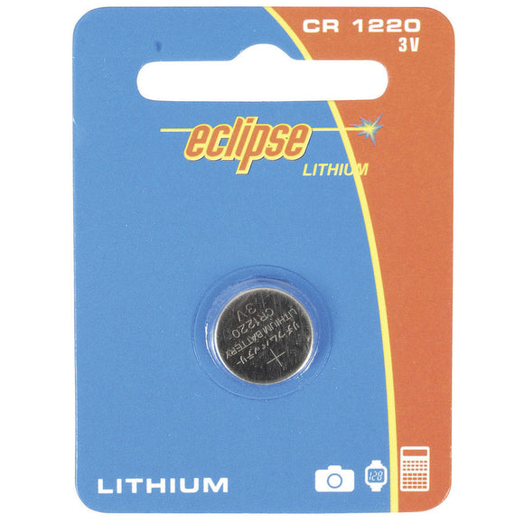 CR1220 3V Lithium Button Battery