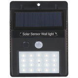 Motion Sensor LED Light with Solar Charging