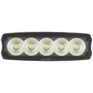 2,250 Lumen Single Row LED Worklight, Flood Beam, Black (Pro# SL3975)