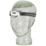 3W LED Head Torch with 2 Red LEDs (Pro# ST3209)