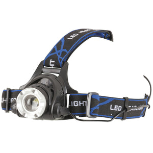Cree XML 550 Lumen Rechargeable Head torch with adjustable beam