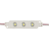 IP65 LED Light Module String, 10x 3x3528-LEDs, Cool White